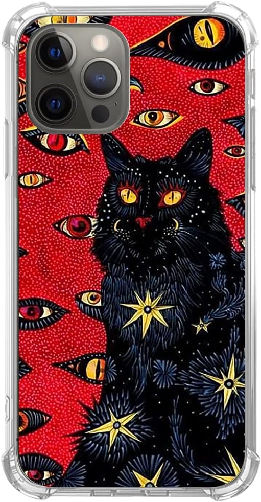Coque chat, unique iPhone 12/12 Pro en TPU