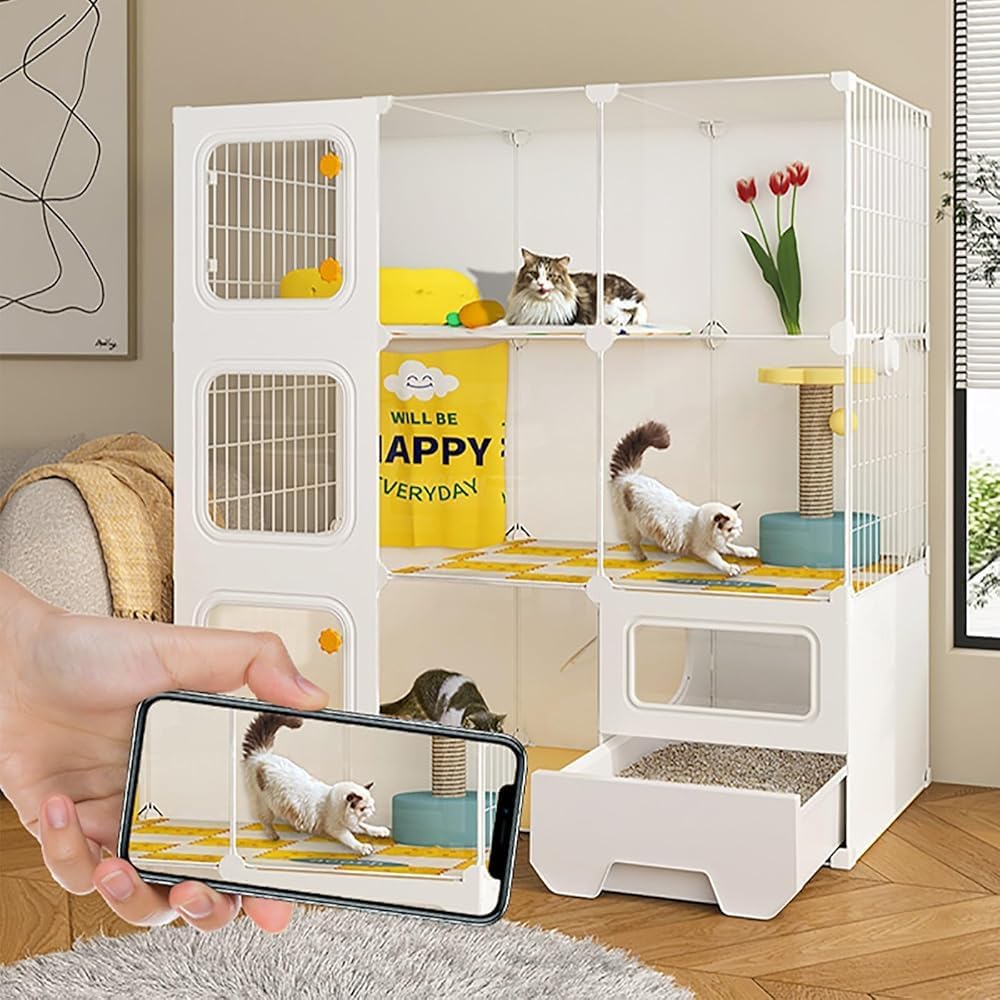 Grande Cage pour Chat