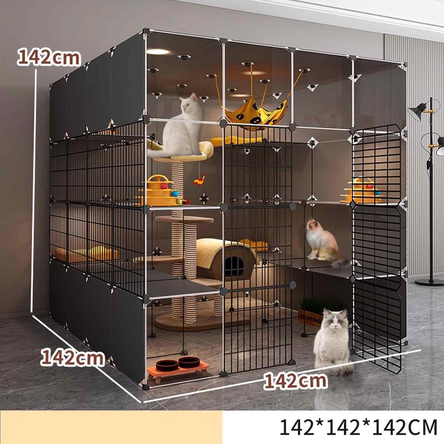 grande Cage Chat d’intérieur