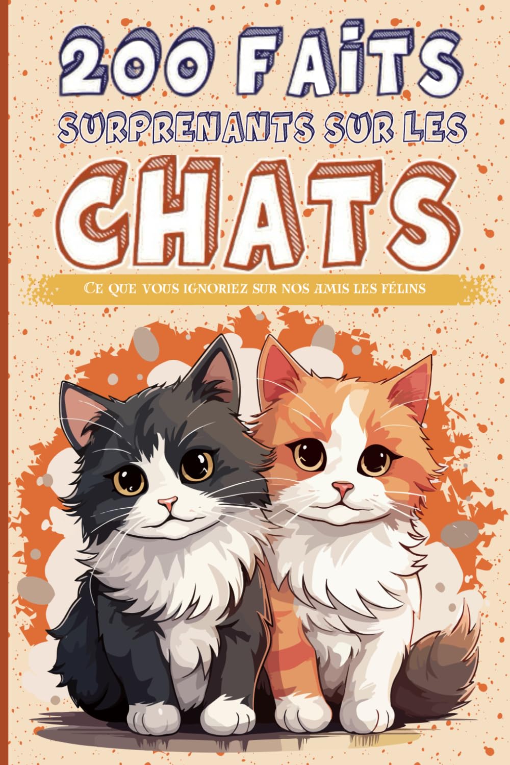 Couverture du livre Les chats 200 faits surprenants