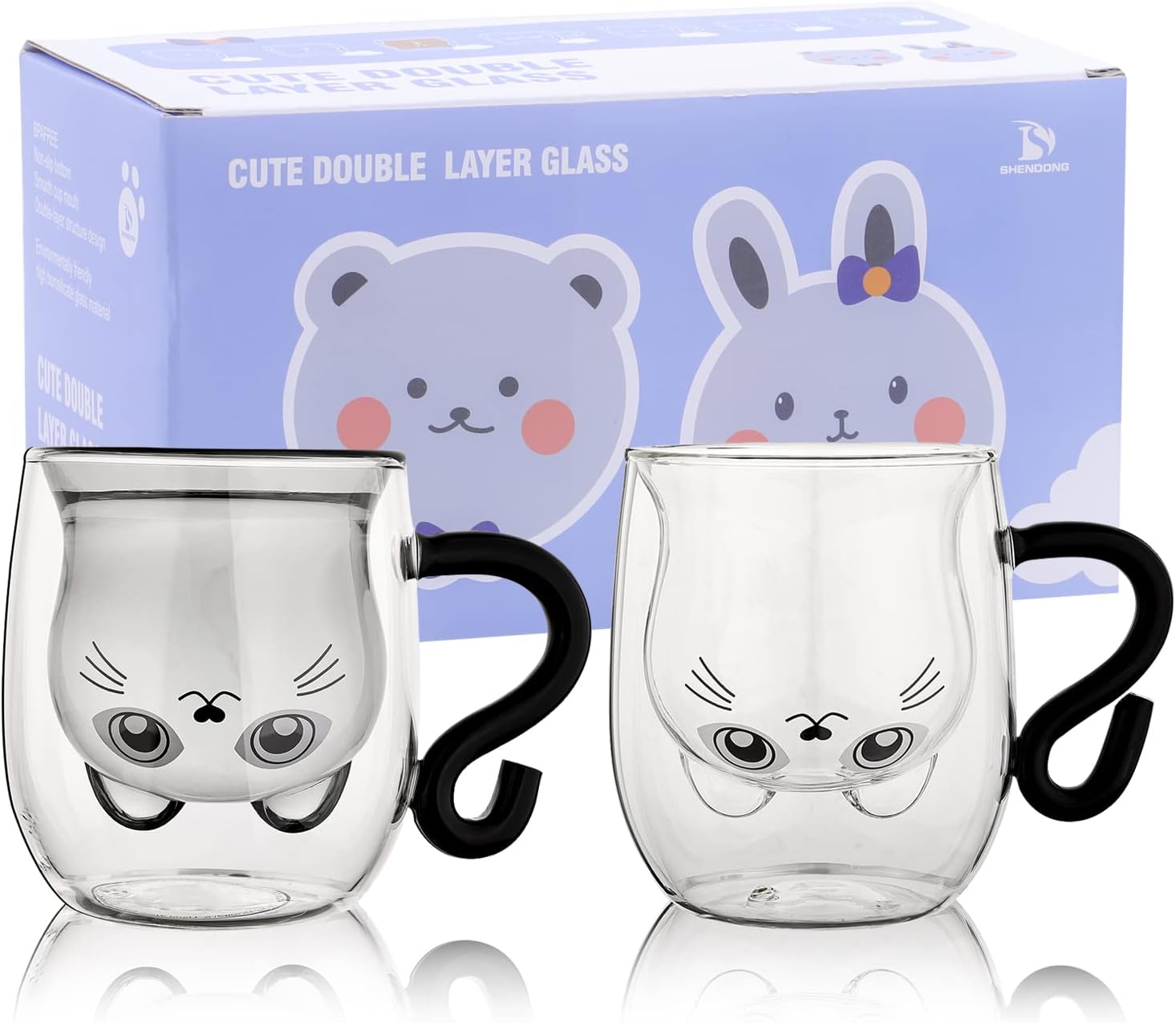 Tasses chat mignonnes pour maison et bureau