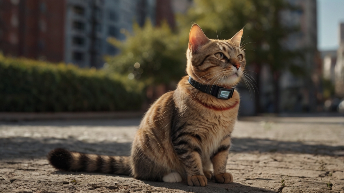 collier connecte pour chat