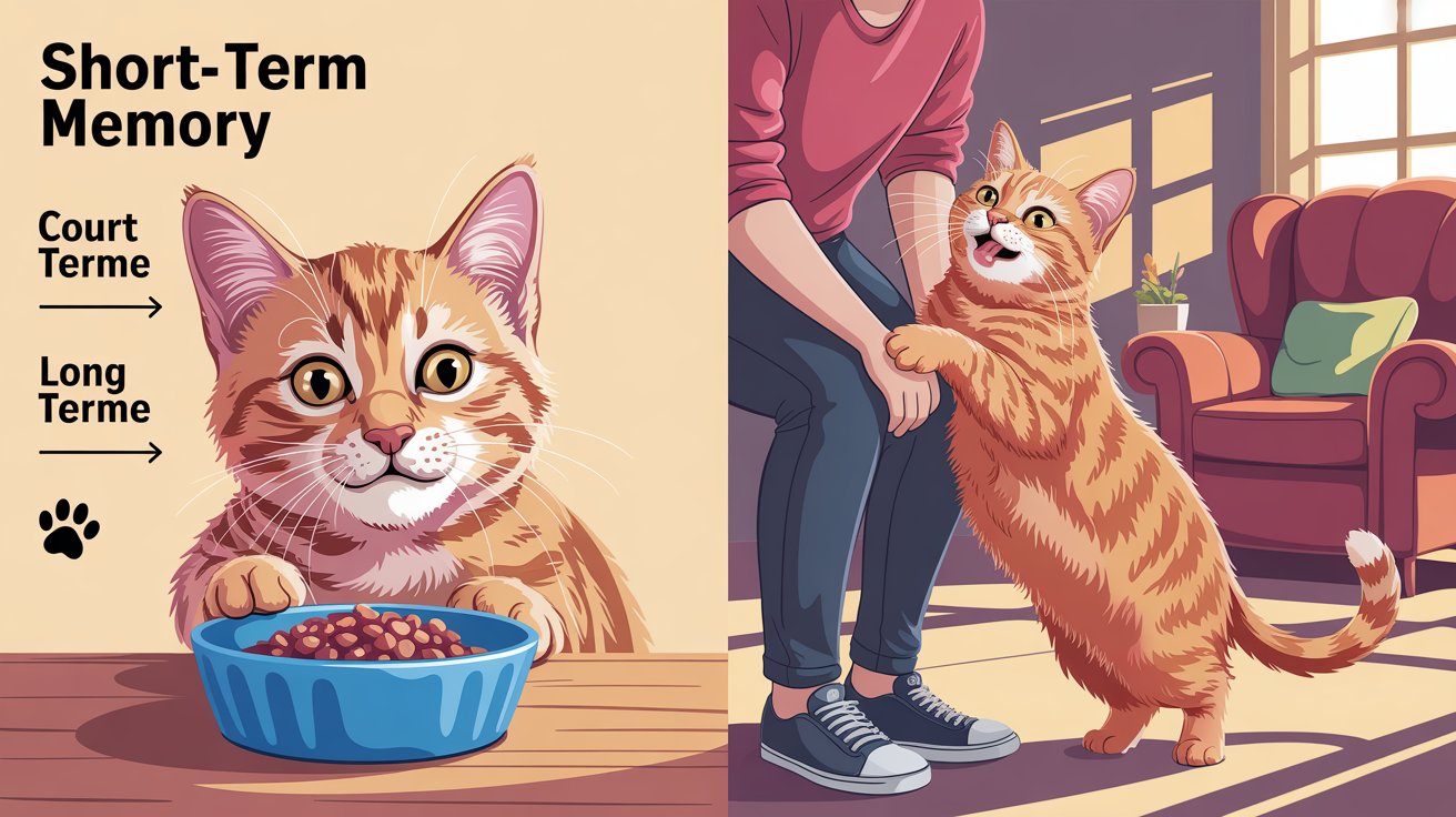 combien de temps un chat oublie son maitre