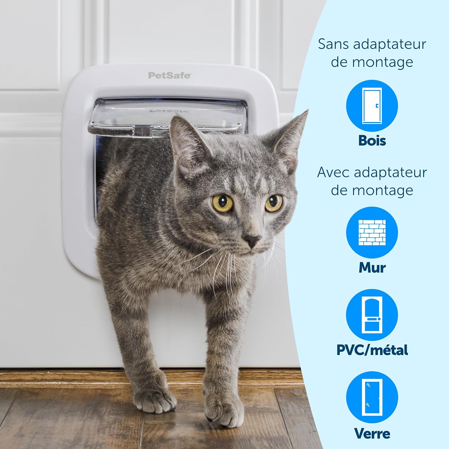 Chatières à puce électronique connectées – Contrôle, sécurité et liberté pour votre chat