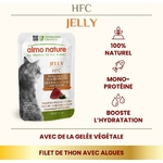 Pâtés pour chat Almo Nature HFC Jelly thon et algues
