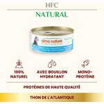 Pâtés pour chat Almo Nature HFC Natural thon Atlantique