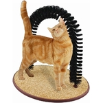 Tapis antidérapant facile à nettoyer avec sac d’herbe à chat inclus