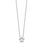 Collier pendentif patte de chien et chat en argent sterling hypoallergénique
