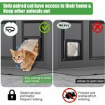 Télécommande de contrôle de la porte de chat électronique