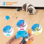 Recharge USB-C de la balle interactive pour chats d’intérieur