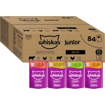 Lot de 84 sachets fraîcheur WHISKAS Junior pour chaton