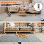 Jouet chat ITSHINY posé dans un salon moderne, prêt à l’emploi