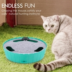 Chat jouant avec la souris électrique Pawaboo