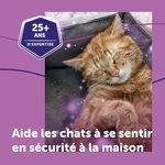 Diffuseur électrique pour chats anxieux, technologie française, bien-être garanti même en foyer avec plusieurs chats.