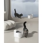 Fontaine à eau silencieuse pour chat grande capacité 3L