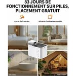 Fontaine à eau connectée sans fil pour chat grande autonomie