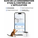 Fontaine à eau pour chat PETKIT EVERSWEET Max contrôlée via app mobile