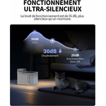 Accessoire hygiénique pour chat filtration avancée eau propre