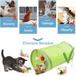 Balles, tunnels et jouets interactifs pour chats d’intérieur