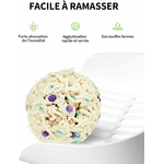Chat confortablement installé sur sa litière PETKIT