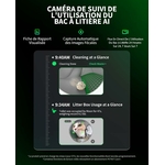 Litière chat autonettoyante PETKIT avec caméra HD et suivi santé intelligent