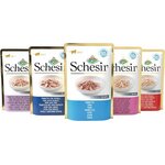 Vue de l’emballage Schesir Gelée de chat 30x50g.
