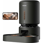Distributeur automatique de croquettes PETLIBRO double bol acier pour deux chats.
