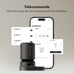 Notification d’alerte de niveau faible de croquettes sur l’application mobile PETLIBRO.