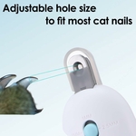 Manche confortable coupe-ongles pour chiots et chatons