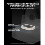 Rouleaux sacs déchets PUROBOT Ultra PETKIT blanc durable