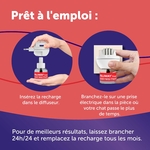 Diffuseur FELIWAY Friends branché sur prise murale dans un salon avec chats