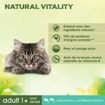 Sacs pratiques croquettes naturelles chat stérilisé saumon poissons