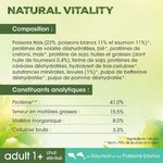 Nutrition riche protéines animales chat stérilisé Perfect Fit Saumon