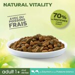 Alimentation complète chat adulte stérilisé Perfect Fit Natural Vitality