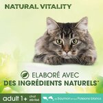 Croquettes naturelles sain, pelage chat, stérilisé, saumon, poissons blancs