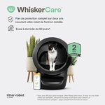 Chat utilisant confortablement la litière auto-nettoyante Litter-Robot 4 aux dimensions compactes