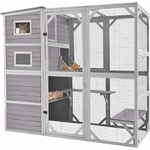 Seiyierr Grand Catio Kitty House
