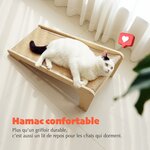 Griffoir sisal PETKARAY en forme de L pour chats d’intérieur