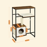 Niche moelleuse pour sieste féline et repos FEANDREA