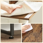 Arbre à chat compact marron rustique gain de place intérieur
