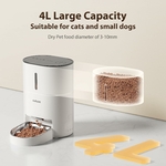 enregistrement vocal distributeur automatique chat repas programmés