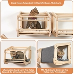 Griffoir Mural Sisal Naturel Pour Grand Chat Intérieur