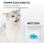 « Animal buvant de la fontaine PETKIT CYBERTAIL 1,8L »