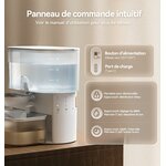 bol en acier inoxydable antibactérien fontaine chat FEELNEEDY