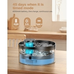 Recharge USB Type-C de la fontaine à eau chat pile rechargeable