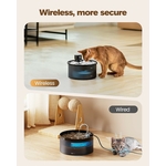 Fontaine portable pour animaux avec batterie rechargeable 4000 mAh