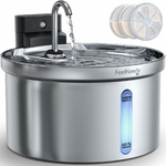 Fontaine FEELNEEDY inox moderne pour chats hydratés
