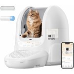 Capteurs de sécurité 360° sur litière intelligente pour chat