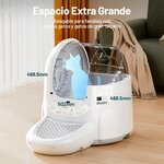 Design ouvert de bac autonettoyant RNRN pour grands chats
