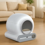 Litière chat autonettoyante 65L avec application connectée